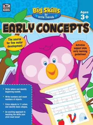 Early Concepts , Ages 3--5 - ebook